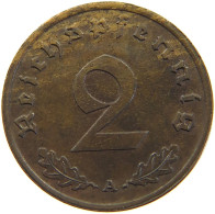 GERMANY 2 PFENNIG 1940 A TOP #c083 0089 - 2 Reichspfennig