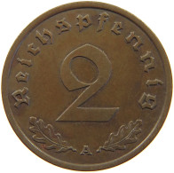 GERMANY 2 PFENNIG 1940 A #c082 0485 - 2 Reichspfennig