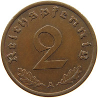 GERMANY 2 PFENNIG 1940 A #c022 0323 - 2 Reichspfennig