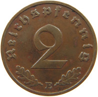 GERMANY 2 PFENNIG 1939 E TOP #c083 0047 - 2 Reichspfennig