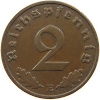 GERMANY 2 PFENNIG 1939 E TOP #c083 0045 - 2 Reichspfennig