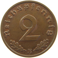 GERMANY 2 PFENNIG 1939 E TOP #c083 0021 - 2 Reichspfennig