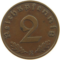 GERMANY 2 PFENNIG 1939 E #c081 0297 - 2 Reichspfennig
