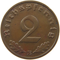 GERMANY 2 PFENNIG 1939 E #a032 0345 - 2 Reichspfennig