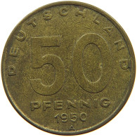 GERMANY DDR 50 PFENNIG 1950 #a081 0323 - 50 Pfennig