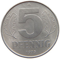 GERMANY DDR 5 PFENNIG 1975 TOP #s069 0689 - 5 Pfennig