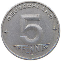 GERMANY DDR 5 PFENNIG 1953 E #c078 0603 - 5 Pfennig