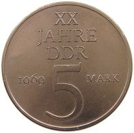 GERMANY DDR 5 MARK 1969 TOP #a045 1189 - 5 Marchi