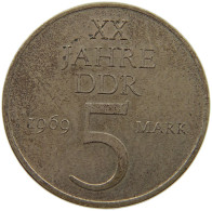 GERMANY DDR 5 MARK 1969 #a078 0289 - 5 Mark