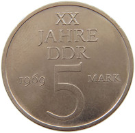 GERMANY DDR 5 MARK 1969 #a013 0677 - 5 Marcos