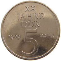 GERMANY DDR 5 MARK 1969 #a013 0675 - 5 Marchi