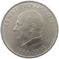 GERMANY DDR 20 MARK 1971 THALMANN #a012 0657 - 20 Mark