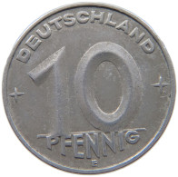 GERMANY DDR 10 PFENNIG 1952 E #c078 0551 - 10 Pfennig