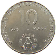 GERMANY DDR 10 MARK 1975 TOP #s062 0719 - 10 Mark