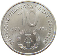 GERMANY DDR 10 MARK 1973 TOP #s062 0707 - 10 Mark