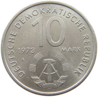 GERMANY DDR 10 MARK 1973 TOP #s062 0711 - 10 Marchi