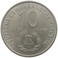 GERMANY DDR 10 MARK 1973 #a013 0619 - 10 Marchi