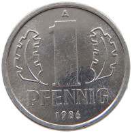 GERMANY DDR 1 PFENNIG 1986 TOP #s069 0815 - 1 Pfennig