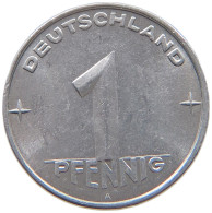 GERMANY DDR 1 PFENNIG 1953 A #c040 0737 - 1 Pfennig