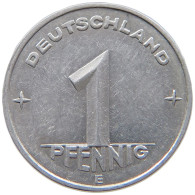 GERMANY DDR 1 PFENNIG 1953 E #a039 0509 - 1 Pfennig