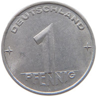 GERMANY DDR 1 PFENNIG 1953 A #a076 0443 - 1 Pfennig