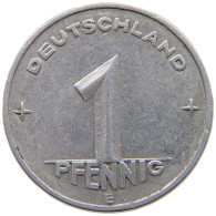 GERMANY DDR 1 PFENNIG 1952 E #a070 0751 - 1 Pfennig