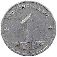 GERMANY DDR 1 PFENNIG 1952 E #a070 0747 - 1 Pfennig