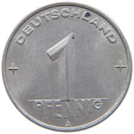 GERMANY DDR 1 PFENNIG 1952 A #a070 0719 - 1 Pfennig