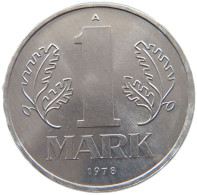 GERMANY DDR 1 MARK 1978 TOP #a076 0267 - 1 Mark