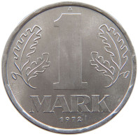 GERMANY DDR 1 MARK 1972 TOP #a088 0423 - 1 Marco