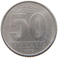 GERMANY DDR 50 PFENNIG 1972 TOP #s069 0159 - 50 Pfennig