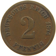 GERMANY EMPIRE 2 PFENNIG 1874 C #a013 0123 - 2 Pfennig