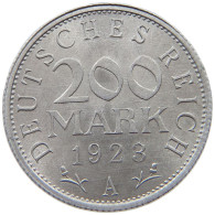 GERMANY WEIMAR 200 MARK 1923 A TOP #a021 1003 - 200 & 500 Mark