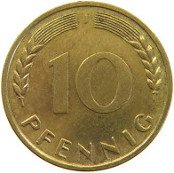 GERMANY WEST 10 PFENNIG 1950 J #a064 0727 - 10 Pfennig