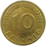 GERMANY WEST 10 PFENNIG 1949 D #a074 0247 - 10 Pfennig