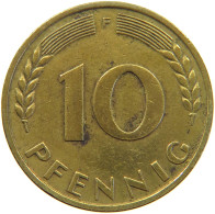 GERMANY WEST 10 PFENNIG 1949 F #a064 0723 - 10 Pfennig