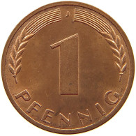 GERMANY WEST 1 PFENNIG 1967 J #s068 0489 - 1 Pfennig
