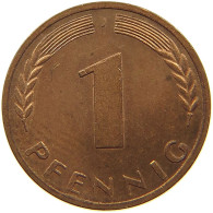 GERMANY WEST 1 PFENNIG 1950 J #a074 0871 - 1 Pfennig