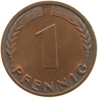 GERMANY WEST 1 PFENNIG 1950 F TOP #a067 0391 - 1 Pfennig