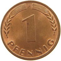 GERMANY WEST 1 PFENNIG 1950 F #s068 0495 - 1 Pfennig