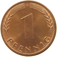 GERMANY WEST 1 PFENNIG 1950 F #s068 0487 - 1 Pfennig