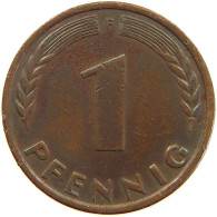 GERMANY WEST 1 PFENNIG 1949 F #a067 0393 - 1 Pfennig