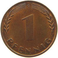 GERMANY WEST 1 PFENNIG 1949 G #s068 0499 - 1 Pfennig