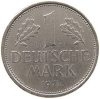 GERMANY WEST 1 MARK 1971 F #a069 0599 - 1 Mark