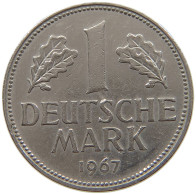 GERMANY WEST 1 MARK 1967 D #a069 0635 - 1 Mark