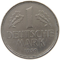 GERMANY WEST 1 MARK 1959 D #a072 0251 - 1 Marco