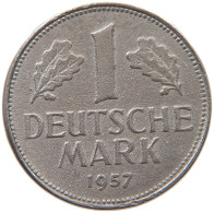 GERMANY WEST 1 MARK 1957 G #a061 0281 - 1 Marco