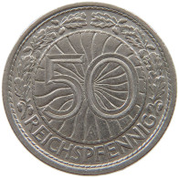 GERMANY WEIMAR 50 PFENNIG 1935 A #s040 0423 - 50 Rentenpfennig & 50 Reichspfennig