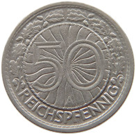 GERMANY WEIMAR 50 PFENNIG 1928 A #s067 1047 - 50 Rentenpfennig & 50 Reichspfennig