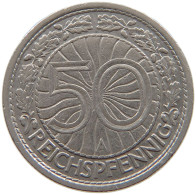 GERMANY WEIMAR 50 PFENNIG 1928 A #a086 1087 - 50 Rentenpfennig & 50 Reichspfennig